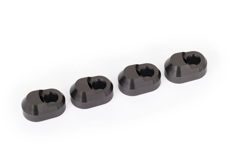 Traxxas Querlenkerstifte-Halter (4) Alu grau X-Maxx, XRT, Maxx 7743-GRAY