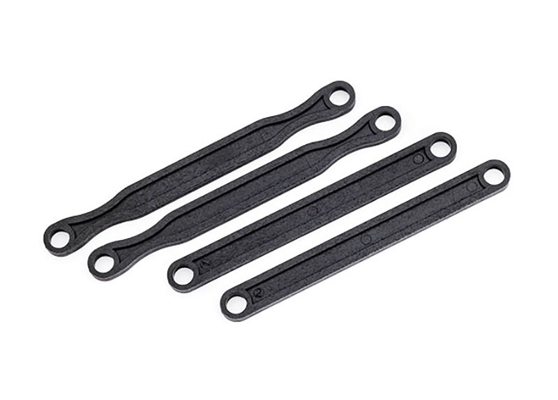 Traxxas Sturzstangen-Set fix schwarz v&h  6748-BLK