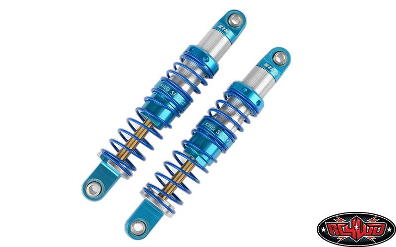 RC4WD King Off-Road Racing Shocks 80mm (Silver/Blue) Z-D0064