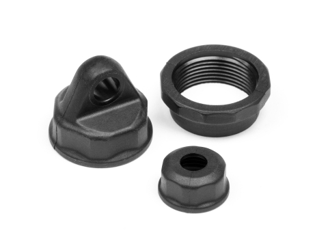 Dämpferkappen Set / Einstellring (Paar) Wolf - Abbildung 1