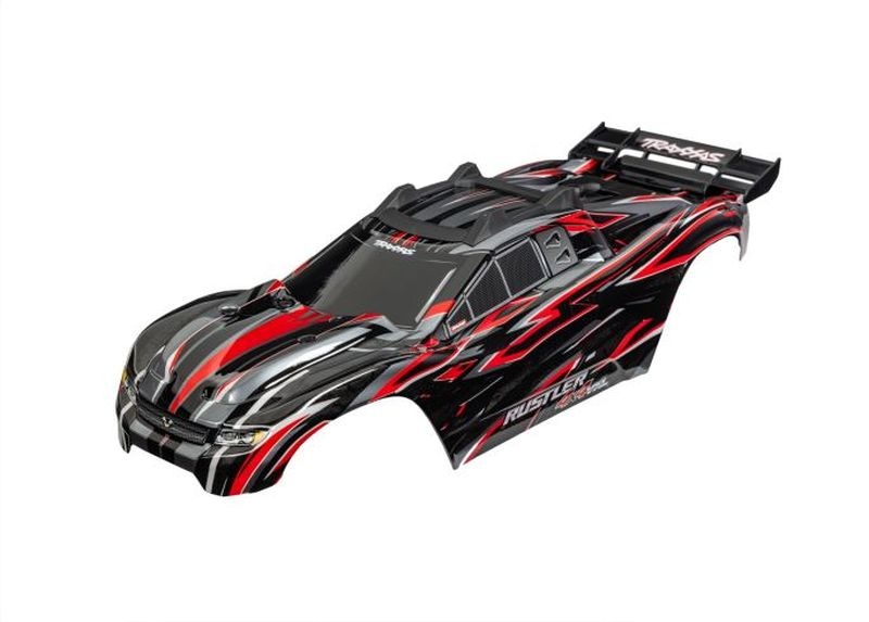 Traxxas Karo Rustler 4x4 VXL rot  6785-RED