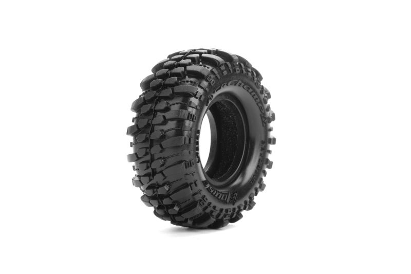 Louise CR-CHAMP 1.0 supersoft nur Reifen (2) -Crawler 1/18, 1/24 L-T3366VI