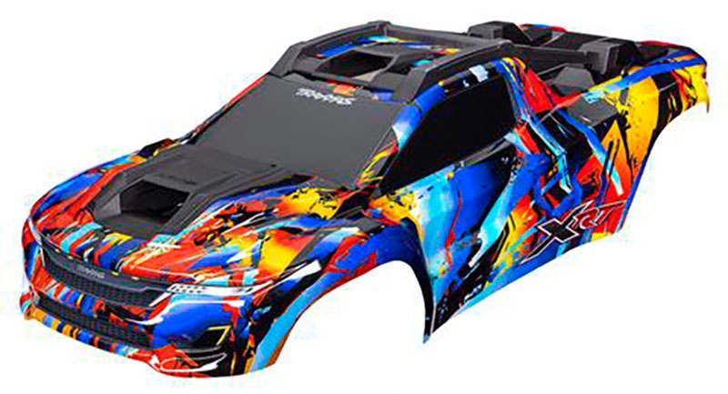 Traxxas Karosserie XRT Rock'n'Roll Edition mit Aufkleber 7899