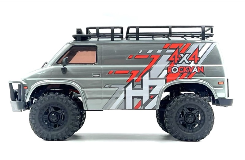 Hobby Plus 1:18 Crawler CR18P EVO-V2 Rock Van grey RTR HBP1810503-GY - Abbildung 3