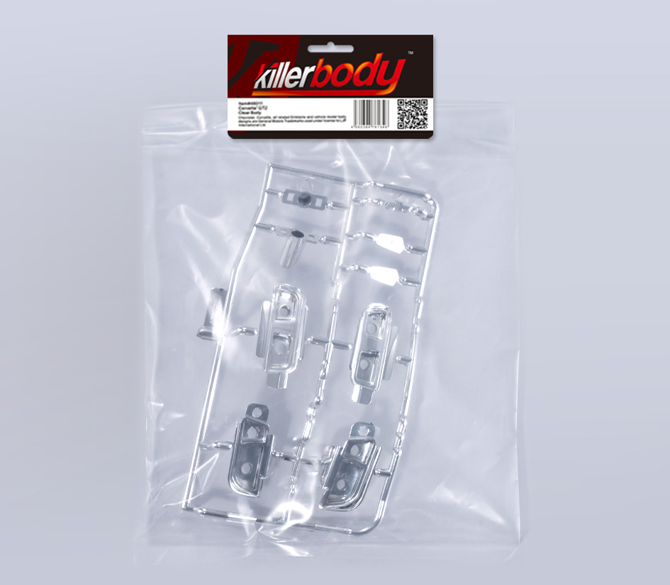 Killerbody Camaro 2011, Chrome Anbauteile Set (Spiegel, etc.) KB48031