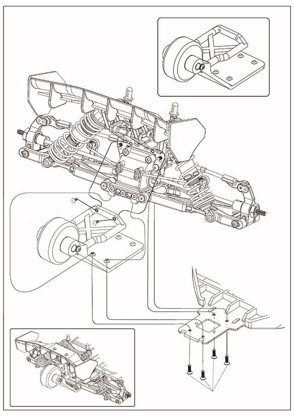 Modster Wheeliebar Set V2/V3/V4/Evolution/XC-Maximum MD10427