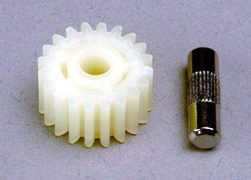 Traxxas IDLER GEAR(20-T) & SHAFT 4196