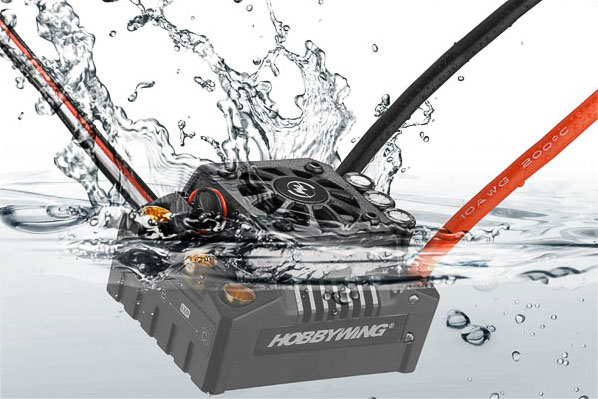 Hobbywing EzRun Combo MAX8 T-PLUG Deans, 2200kv, 1/8 Waterpr 38010400