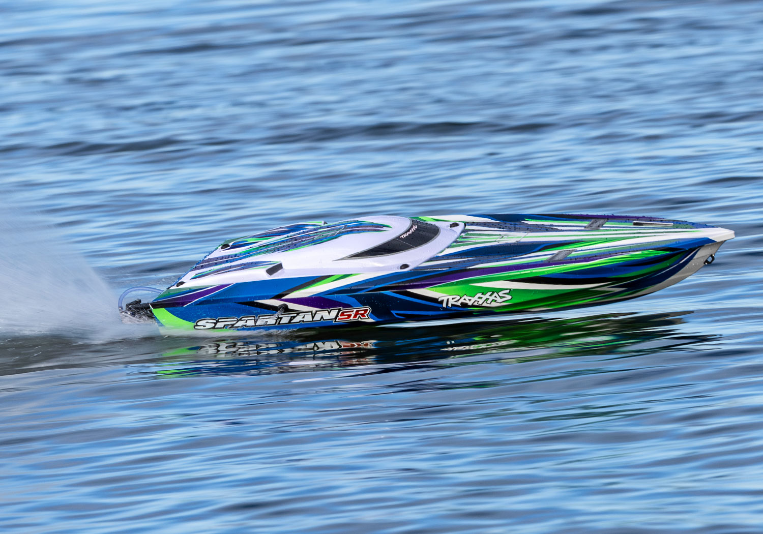 Traxxas SPARTAN SR Grün Brushless 36 Zoll Rennboot 103076-4 - Abbildung 15