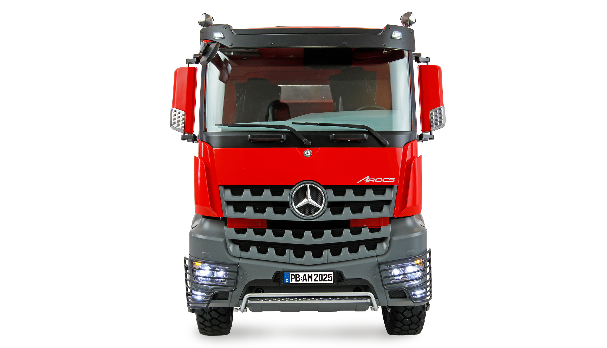 Amewi Mercedes-Benz Arocs Muldenkipper 6x6 1:14 RTR rot 22729