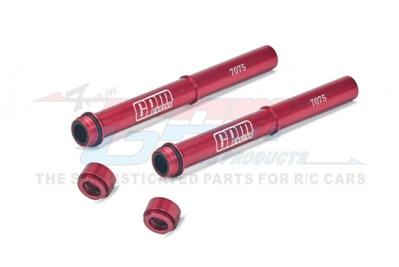 GPM ALU 7075 FORK TUBE SET rot 1/4 PROMOTO-MX MOTORCYCLE RTR MX142R