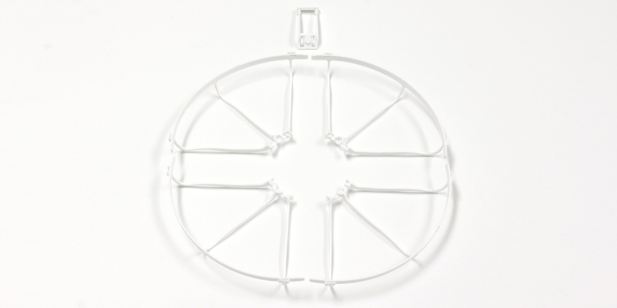 Kyosho SCHUTZ LUFTSCHRAUBE (4) DRONE RACER - WEISS DR004W - Abbildung 1