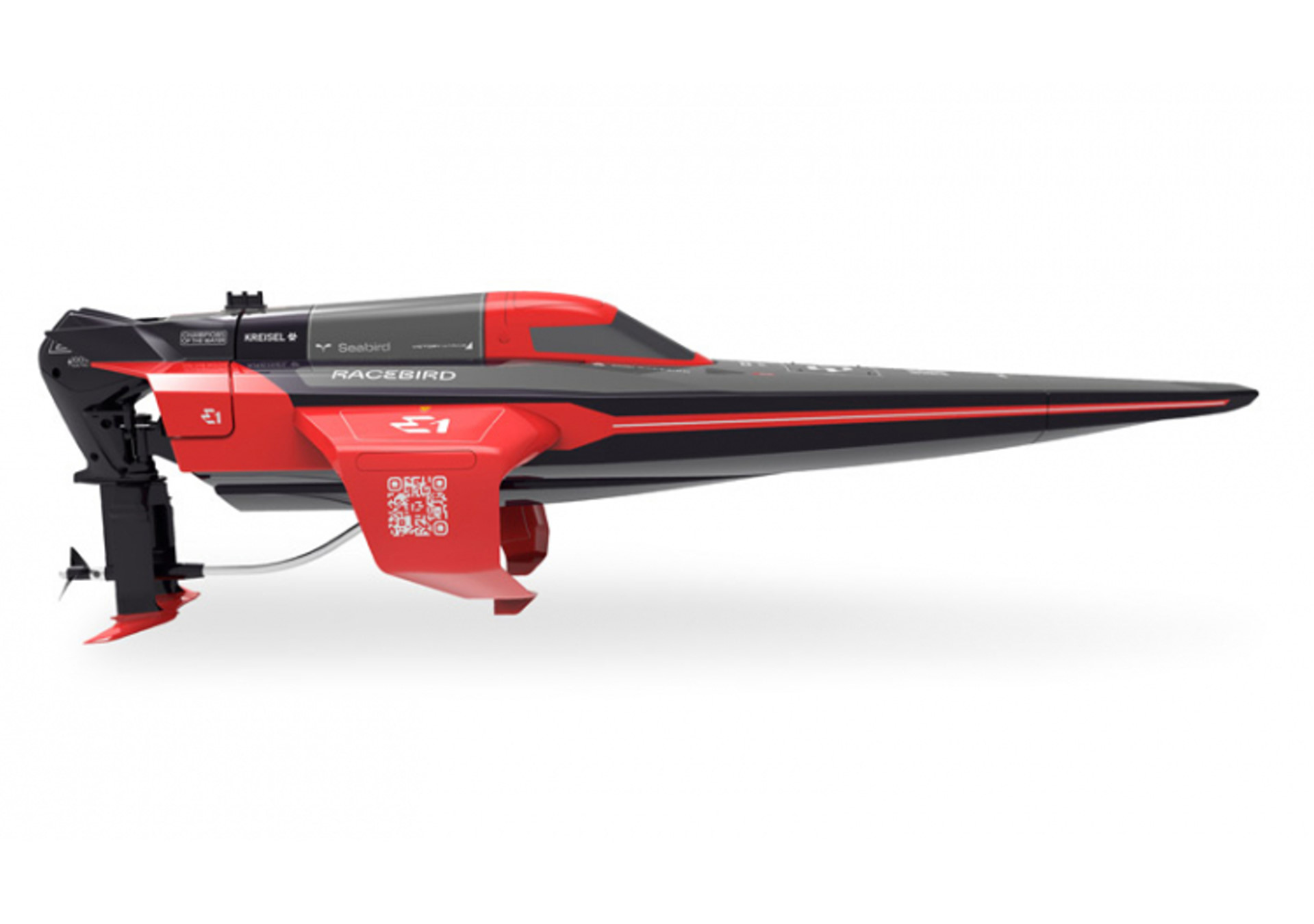Joysway Racebird Lite E1 Hydrofoil Weiß 1/14 Rennboot RTR JW8608 - Abbildung 3