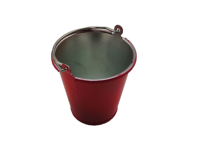 H-SPEED Metallkübel rot klein HSPY014