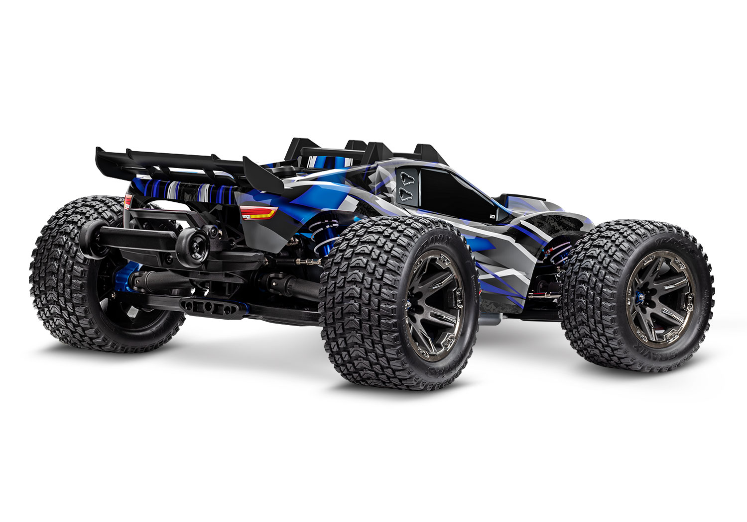 Traxxas Rustler 4X4 Ultimate blau 1/10 Brushless Stadium Truck RTR 67097-4 - Abbildung 2