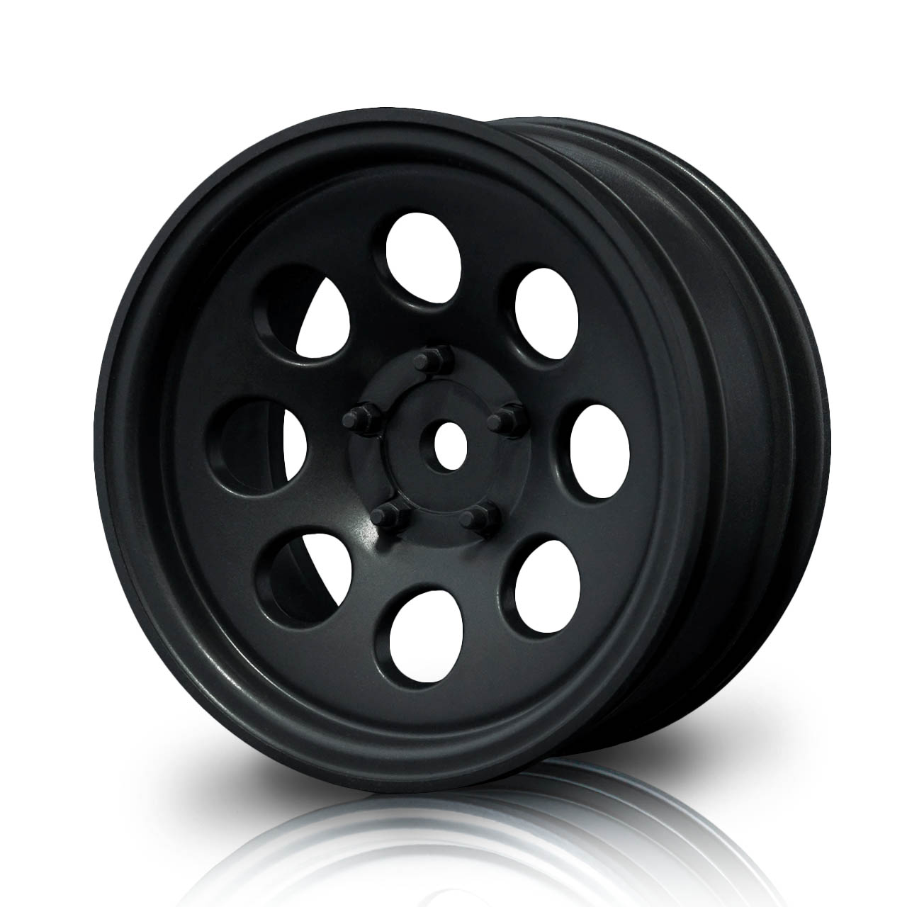 230031BKF Crawler Felge 58H 1.9" (+5 Offset) schwarz (4 Stück)