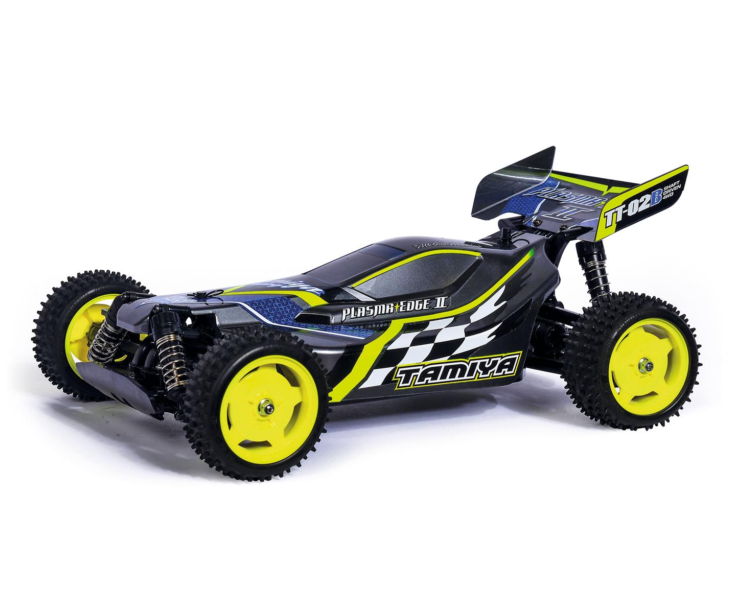 Tamiya 47446 1:10 RC Plasma Edge II GunMet. TT-02B 300047446