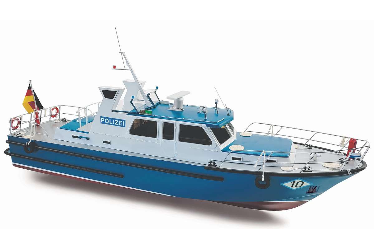 Billing Boats 1:20 WSP10 Passau Polizeiboot Kunststoffrumpf  01-00-0408