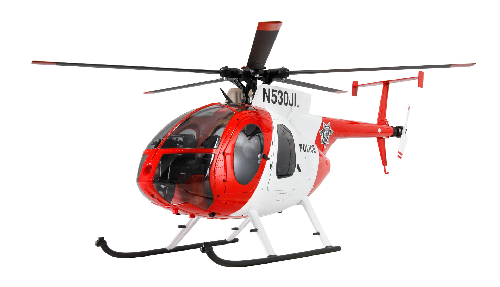 Amewi MD500 Pro GPS Helikopter Police 9-Kanal 3D/6G RTF 25374 - Abbildung 1