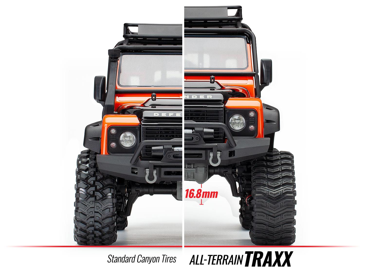 Traxxas 8880 TRX-4 All-Terrain Traxx Kettenantrieb (Komplett-Set v/h) - Abbildung 9