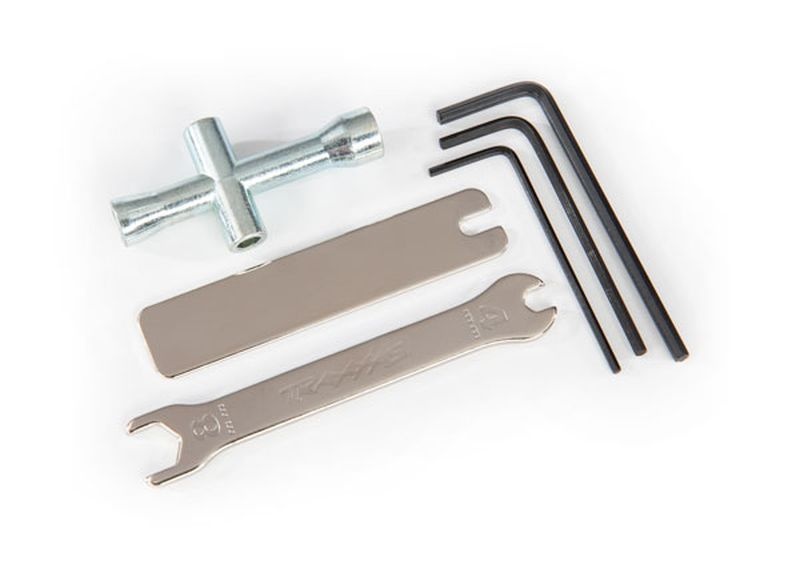 Traxxas Werkzeug-Set (Innenseckskant 1.5/ 2/2.5mm + 8mm&4mm Sehskant 2748R