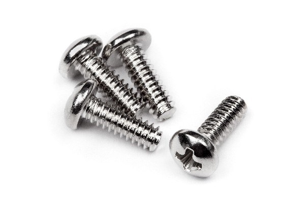 HPI FLASCHKOPFSCHRAUBE 4-40x8mm (4ST) 111336