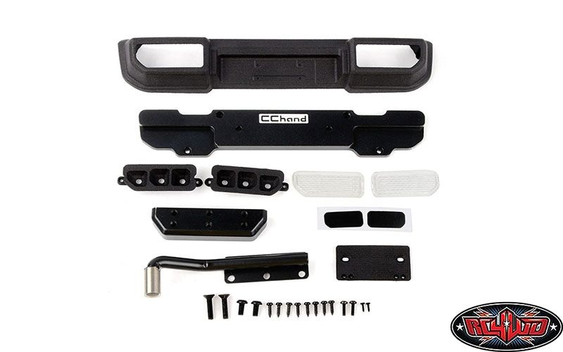 RC4WD Guardian Steel Rear Bumper W/ Exhaust for MST 4WD Off-Road C VVV-C1202