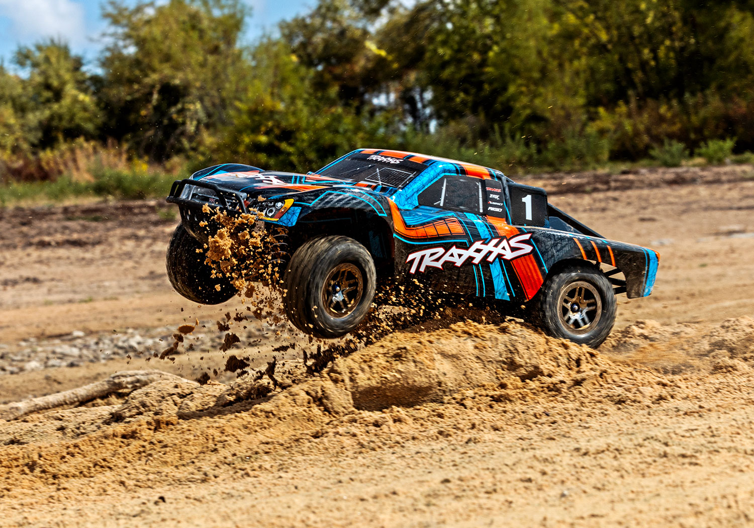 Traxxas Slash 4x4 Clipless VXL Ultimate orange 1/10 SC RTR ohne Akku und Ladegerät 68277-4 - Abbildung 8