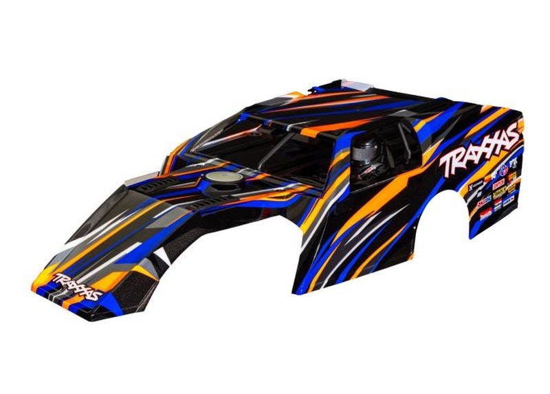 Traxxas Karosserie Slash Modified komplett blau  10411-BLUE - Abbildung 1