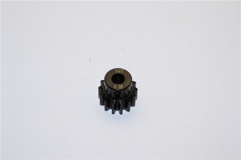 GPM Stahl Motorritzel 14T schwarz Traxxas X-MAXX