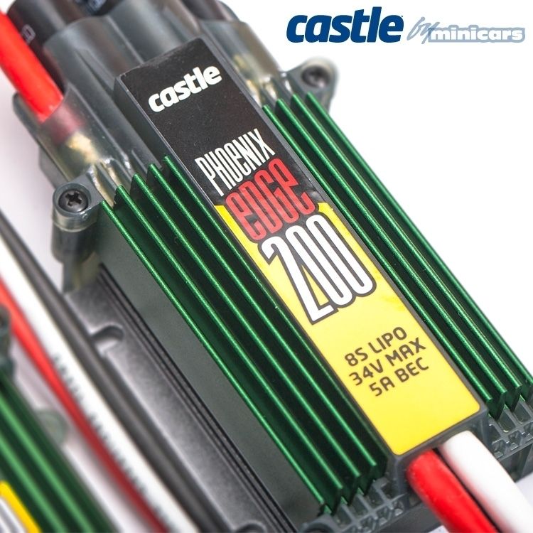 Castle Phoenix Edge 200 32V 200A ESC w/5A BEC 010-0098-00