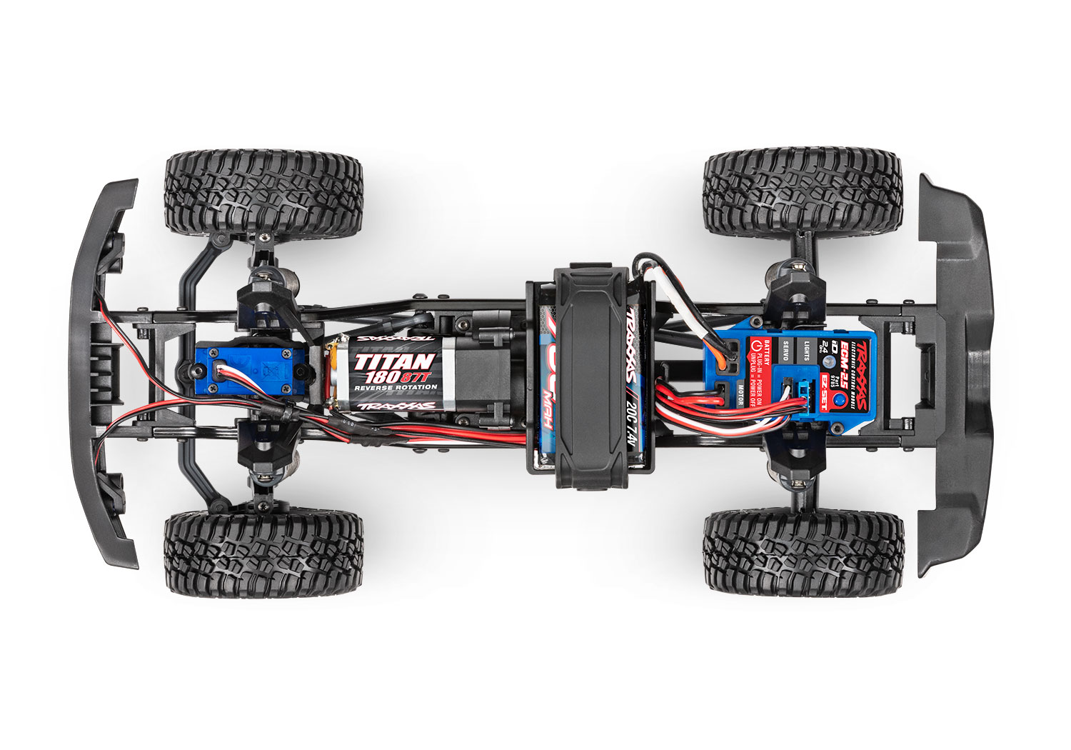TRAXXAS TRX-4m Ford Bronco 4x4 blau RTR inkl. Akku/Lader 97074-1 - Abbildung 6