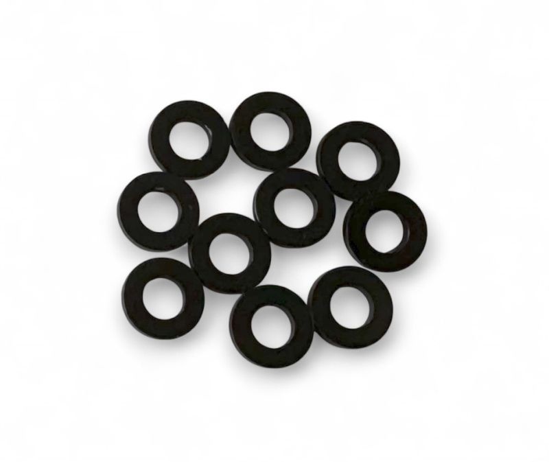 H-SPEED Alu Unterlgescheibe 1mm schwarz (10)