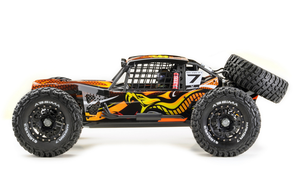 Absima Elektro RC Rock Racer MAMBA 7 Orange 6S BL RTR 17002 - Abbildung 3