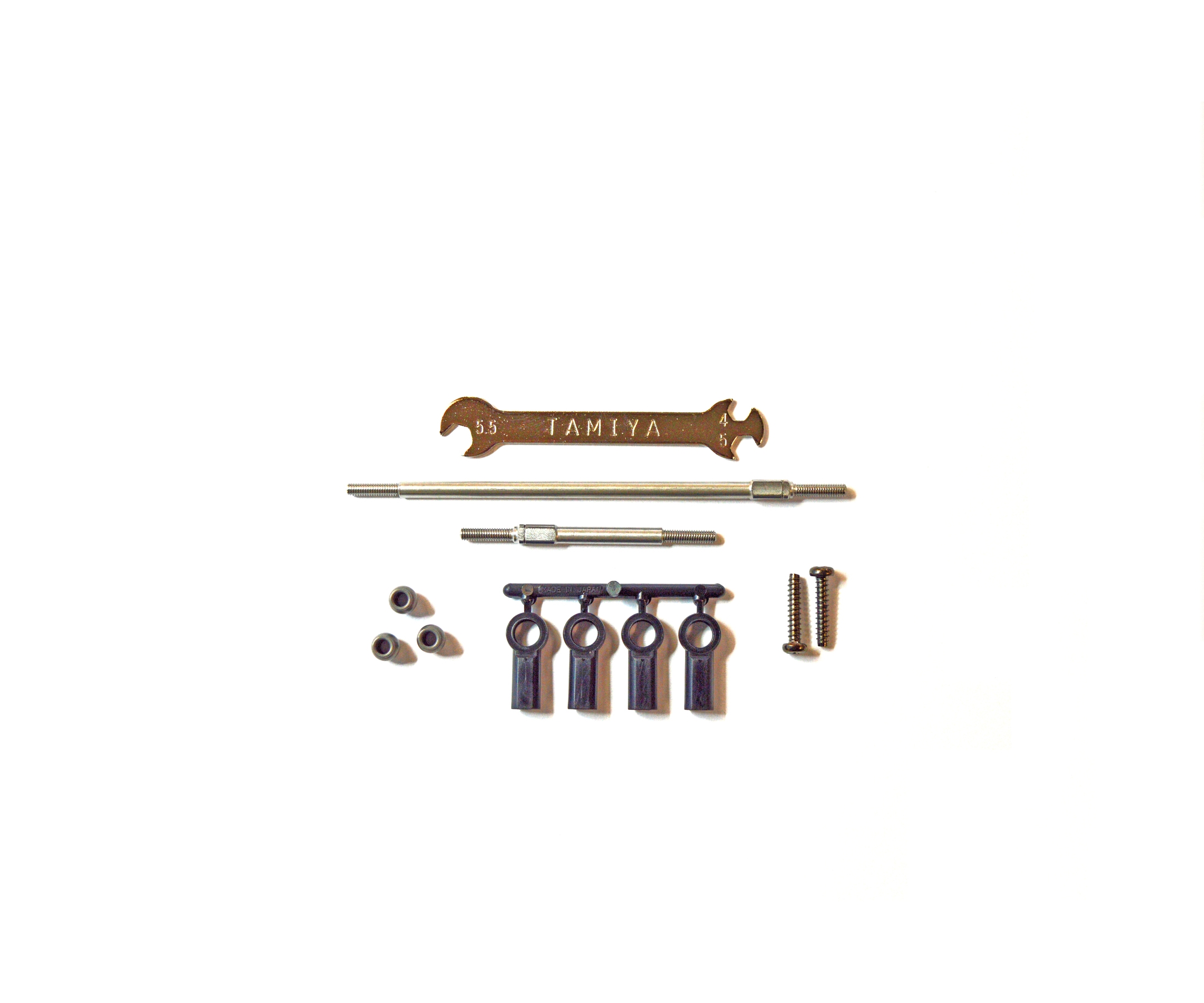 Tamiya 54929 CC-02 Stahl Anlenkungs-Set einstellbar 300054929
