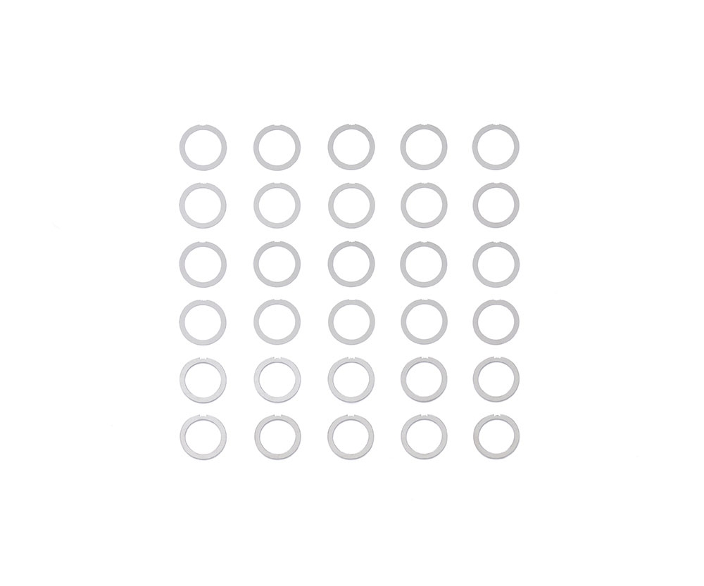 Tamiya 53726 Distanzscheiben-Set 6mm (10) 0,1/0,2/0,3 300053726
