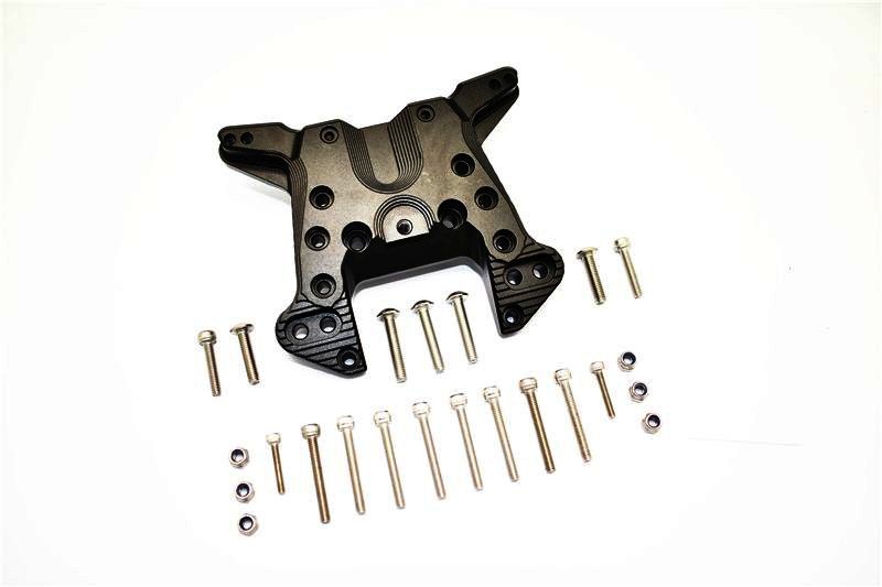 GPM Alu Dämpfersteher hinten schwarz ARRMA Kraton, Outcast 8s MAKX030BK