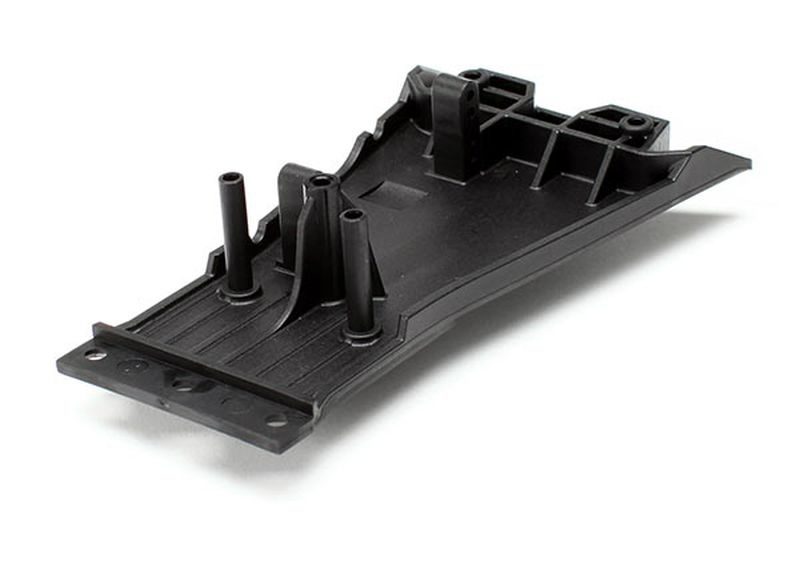 Traxxas Chassis-Teil unten LCG schwarz 5831