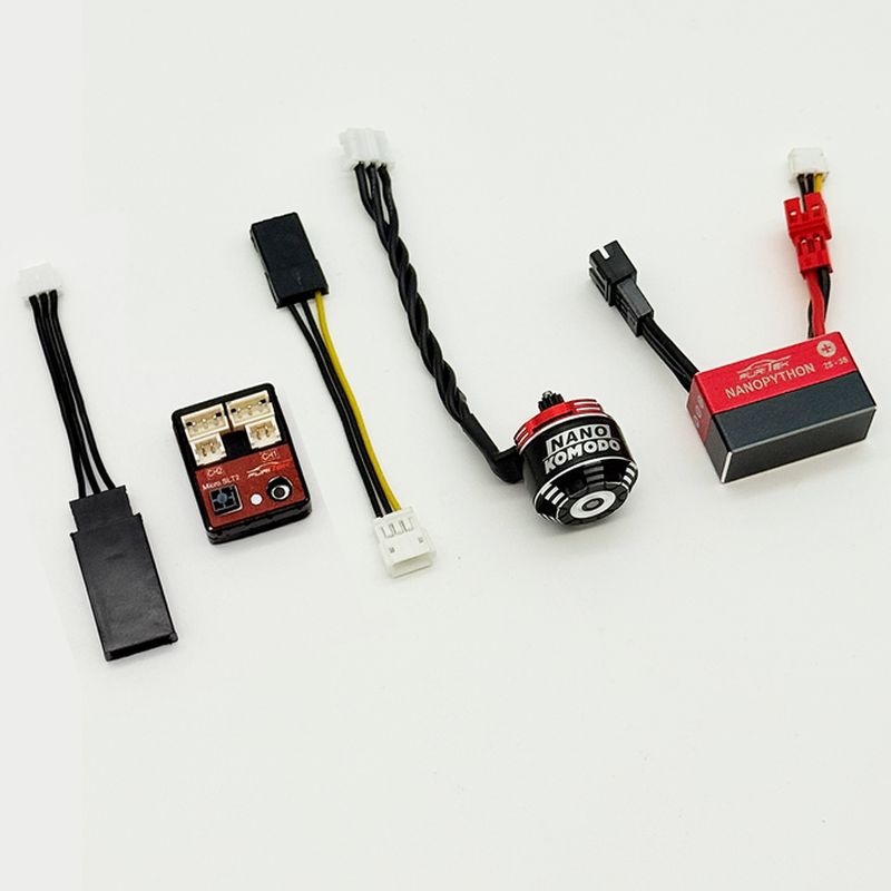 FURITEK NanoModo 2026 Stock TX Plug & Play Control System BL System for SCX30 (ESC + BL Motor + RX) FUR-2762