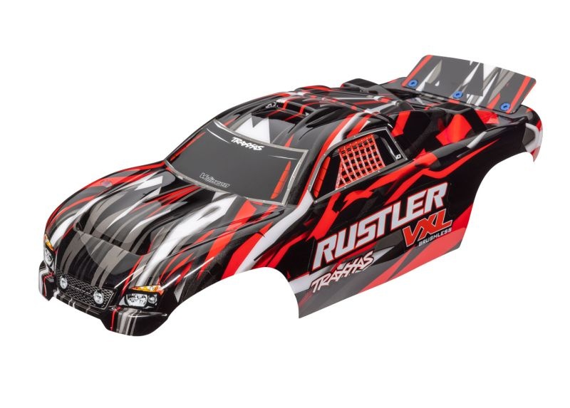 Traxxas Karo Rustler VXL rot, kpl. lackiert 3726