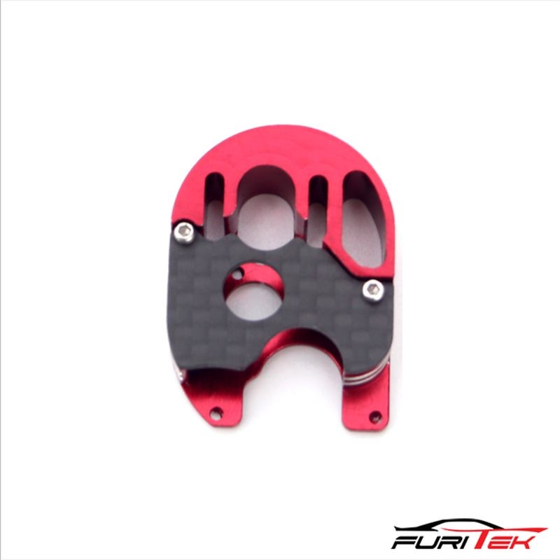 FURITEK ALU CNC MOTOR MOUNT FOR MINI KOMODO MOTOR - SCX24 VERSION  FUR-2258