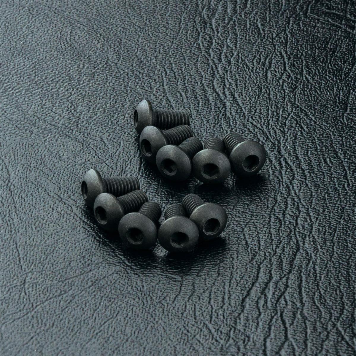 110001 Rundkopfschraube Innensechskant M3x6mm (10 Stück)