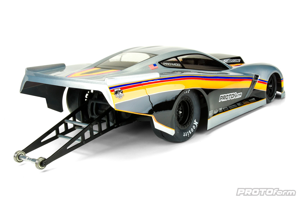 PROTOform Chevrolet Corvette C7 Pro-Mod Karo klar für Slash 2WD Drag Car 1571-40 - Abbildung 4