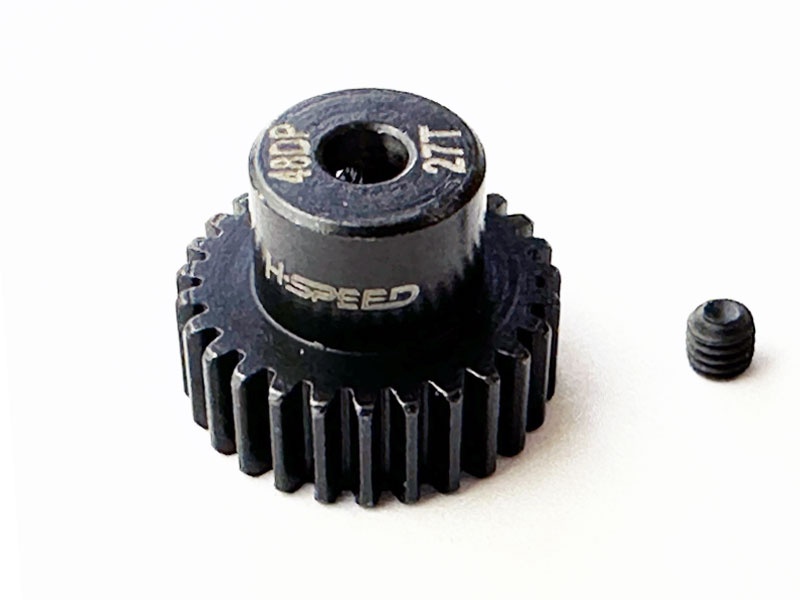 H-SPEED Ritzel 27 Zähne 48dp, 3,175mm Stahl HSPX327