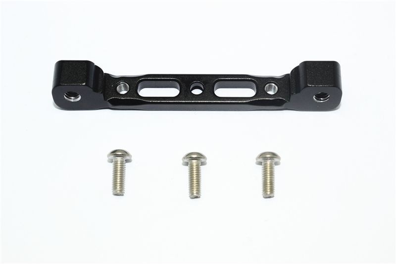 GPM Alum. Querlenkerbefestigung hinten für vorne oben schwarz ARRMA Kraton, Talion, Typhon, Senton, Outcast, Notor. 6S MAK007BK