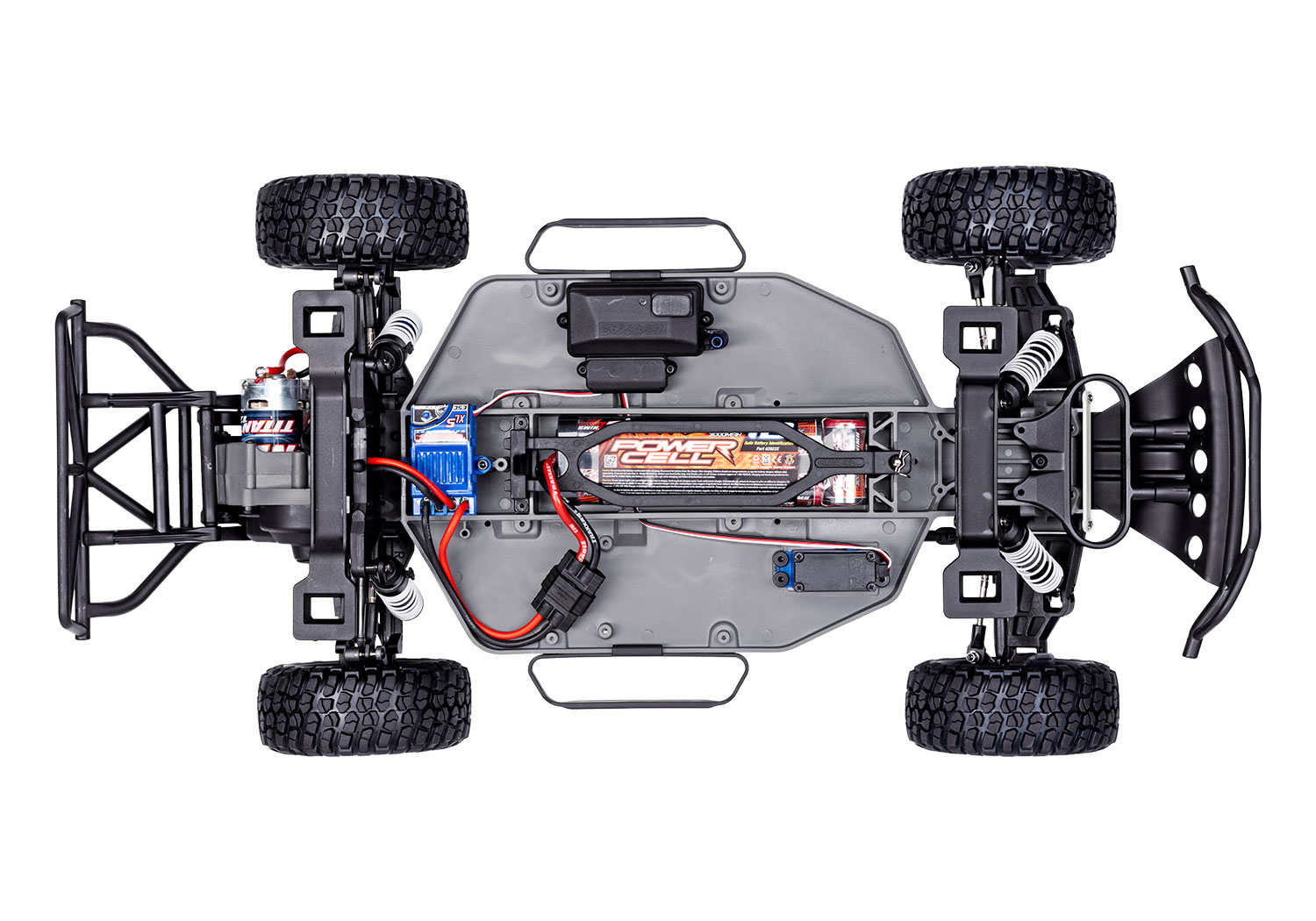 Traxxas Slash 2WD 1/10 Orange RTR Clipless HD incl. USB-Lader & Akku 58234-8 - Abbildung 3