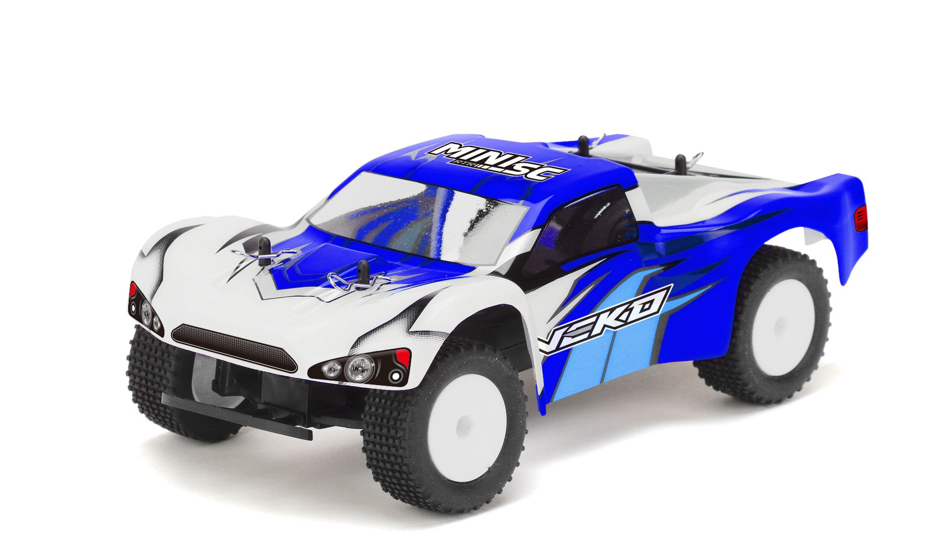 Kyosho Veko Mini SC Blau 1:24 Short Course RTR mit Gyro VK0002-BL - Abbildung 1