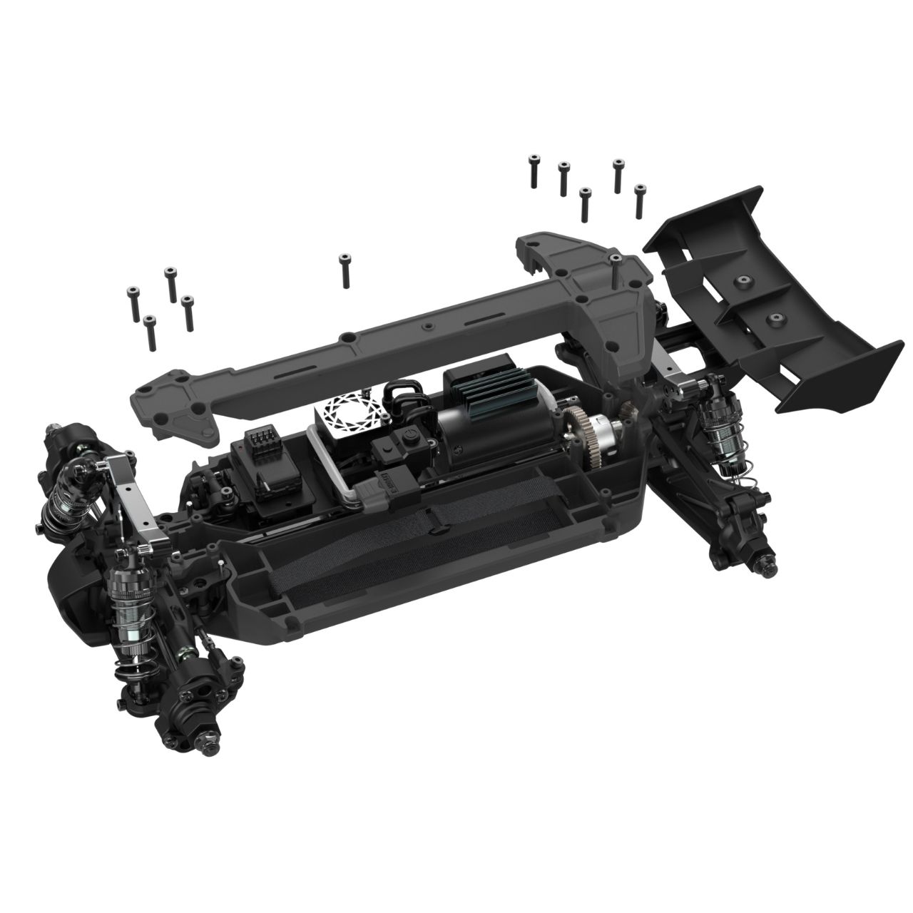 UDI R/C UD1204 GLEAM Pro 1/12 4WD Brushless Buggy Purple - Abbildung 5
