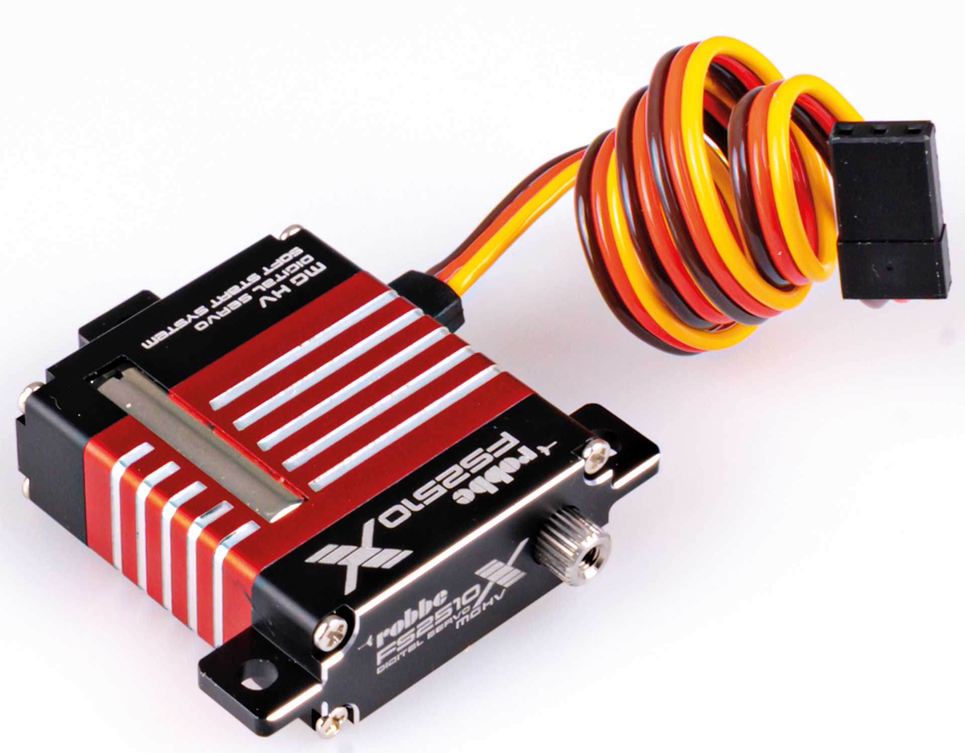 Robbe FS 2510X HV MG Digital Servo High Torque Flächen Servo (ersetzt durch # 9154) 9136