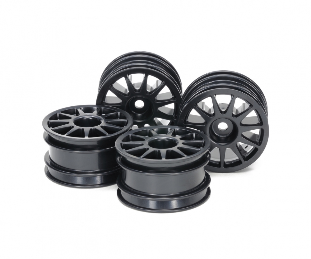 Tamiya 51665 M-Chassis 11-Sp.-Felge Schwarz (4) 300051665